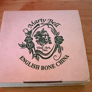 Marty Bell 'In A Cottage Garden' Art Plate